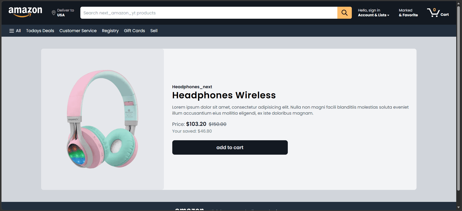 E-commerce platform preview
